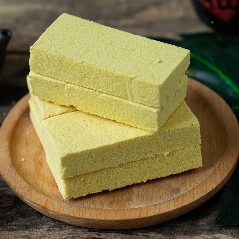 绿豆糕包邮正宗东北传统老式糕点心手工绿豆饼休闲怀旧零食品500g