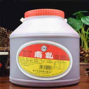 1桶包邮 潮汕风味荣星南乳2.25kg红腐乳豆腐乳汁红烧肉东坡肉扣肉