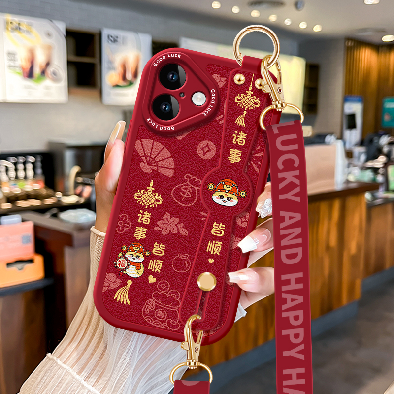 小胖妞同款腕带支架设计 同款挂绳