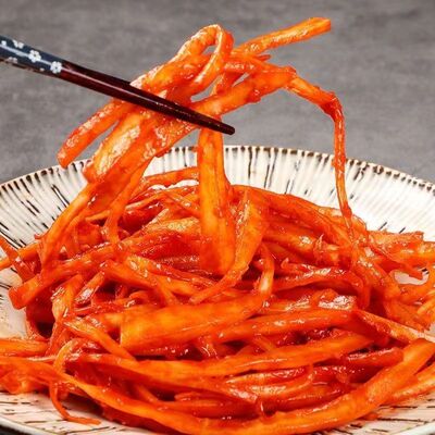 闵氏桔梗泡菜朝鲜族拌狗宝咸菜咸菜散装东北咸菜250g朝鲜拌桔梗