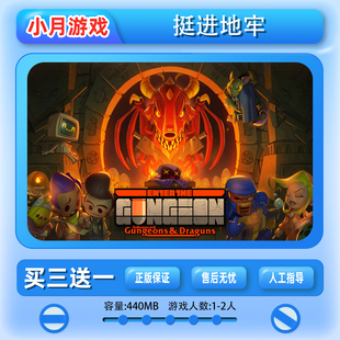 switch 挺进地牢 射击 街机游戏 中文 数字版 下载版 ns 买三送一