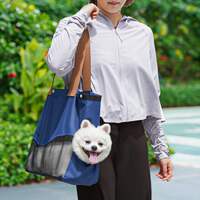 Pet outing bag, crossbody carrying cat bag, small exposed head, single-shoulder portable dog bag thumbnail 8