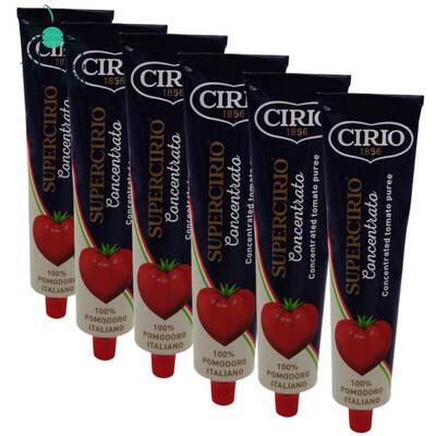 CIRIO茄意欧优选浓缩番茄膏130g支装意大利进口茄汁焗烤饭炖牛腩