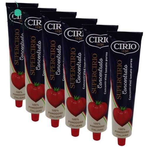 CIRIO茄意欧优选浓缩番茄膏130g支装意大利进口茄汁焗烤饭炖牛腩
