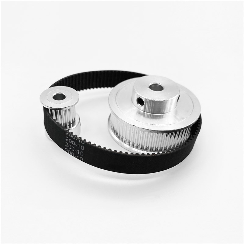 2GT同步皮带轮g2M20齿/60齿内孔3-14mm 1:3皮带宽度10mm标准涨紧