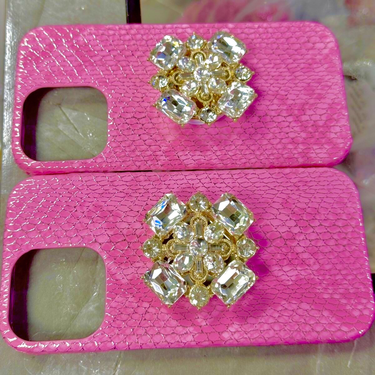 高级感蛇皮纹闪钻支架适用iPhone16ProMax手机壳苹果15Pro保护套14pm女款13新款11/12p小众个性时尚全包plus