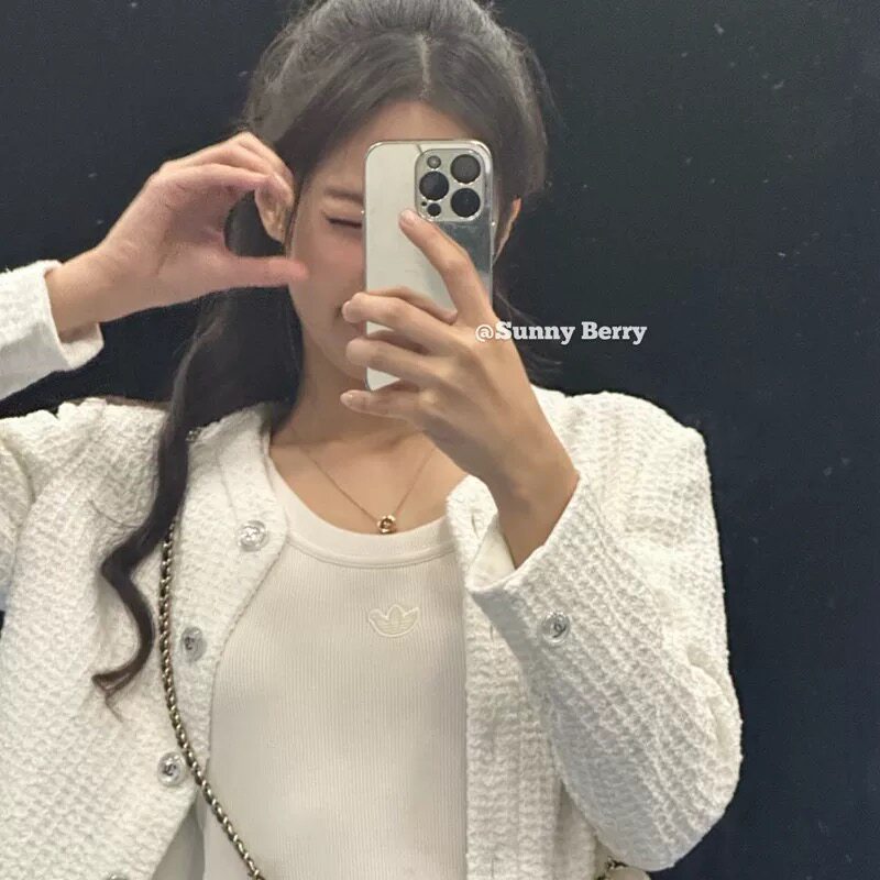Jennie金珍妮同款ins简约甜酷个性电镀银镜面适用苹果17promax手机壳iphone16pro镜子保护套15全包