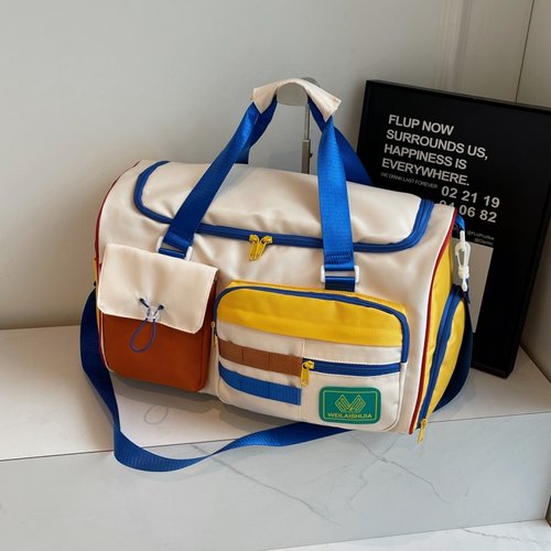 旅行包女大容量学生手提轻便行李收纳袋短途旅游登机包运动健身包