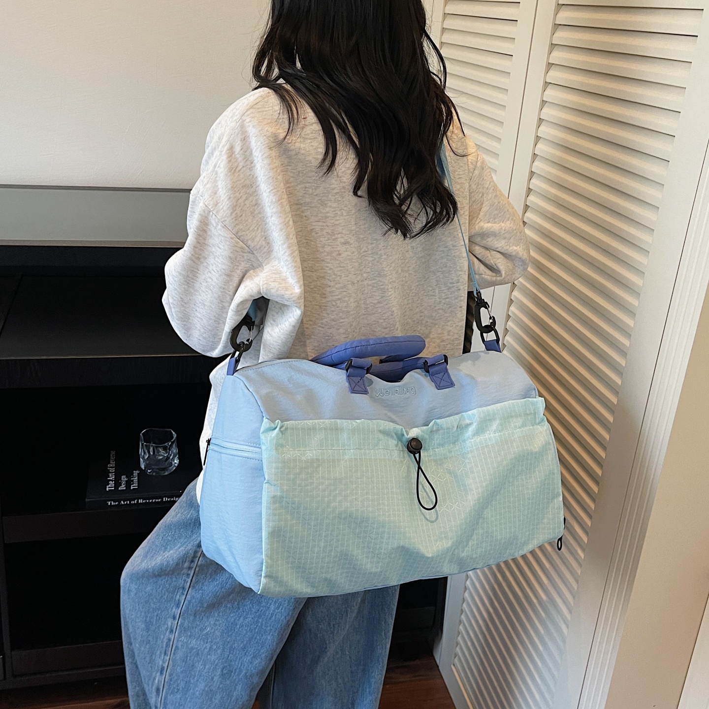 大容量短途旅行包旅游行李包出差收纳袋待产包轻便出行手提男女款