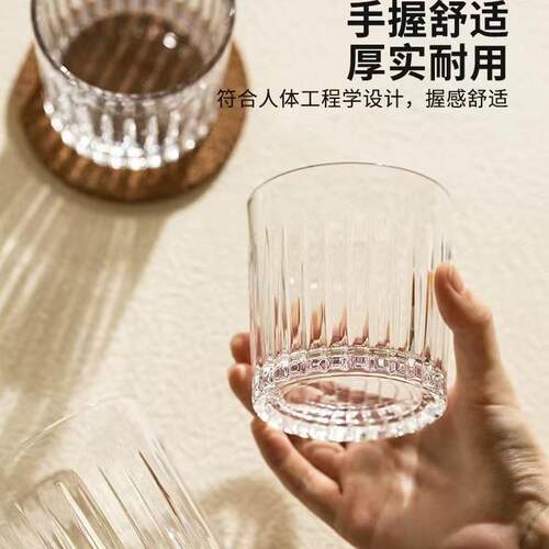 丕格家居复古拿铁冰咖啡杯红酒杯