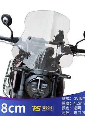 适用于高金THOR1000改装挡风玻璃高金雷神1000专用前风挡加高加宽