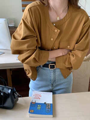 3th Morning 早春新款 设计感休闲工装夹克外套小个子ZY3918