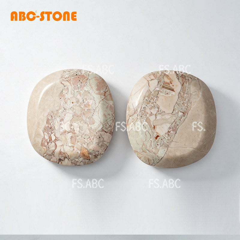 FS.ABC经典款天然石莫奈花园玻璃门把手拉手扶手木门服装店酒店