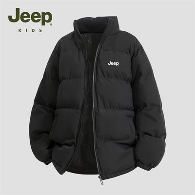 Jeep吉普男童棉服冬季加厚冬装中大童儿童男孩冬款羽绒棉衣外套潮