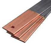 铜铁转换条接头铜排铁排过渡板4 50转接头 40机房接地铜排连接器5