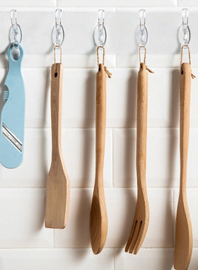 免打孔六连挂钩连排衣钩粘钩加厚衣帽钩一体门后无痕强力粘钩厂家