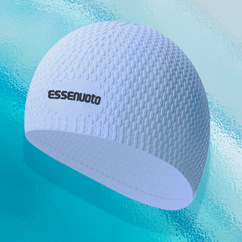 成人泡泡硅胶颗粒泳帽