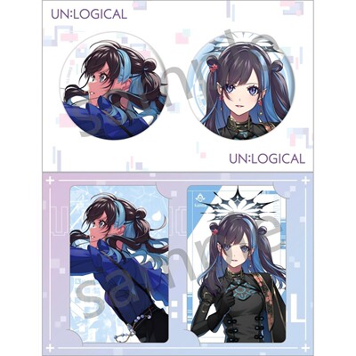 限购5/现货 UN:LOGICAL 徽章套组 相卡套装 系列周边