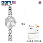 DOM联名JM腕表 轻奢简约ins气质手链石英女表J1902