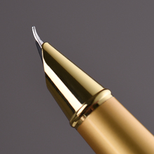 永生0.7mm美工弯尖钢笔手工打磨铱金笔男女学生硬笔书法练字专用笔可换墨囊可吸墨水生日送礼刻字金属弯头笔