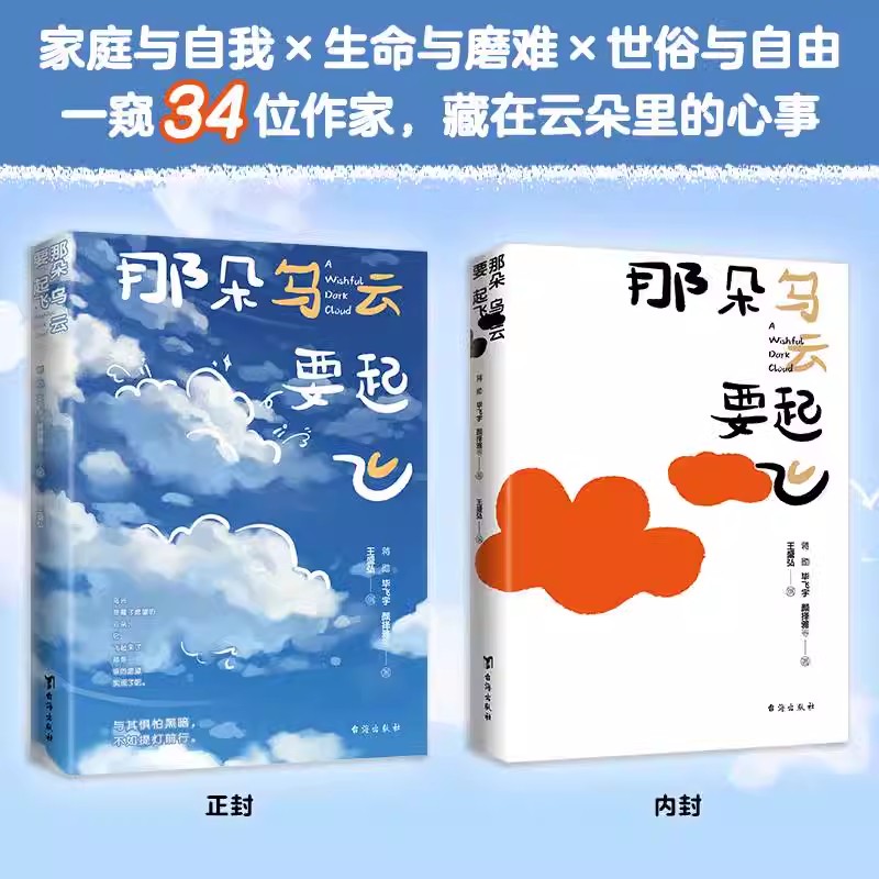 那朵乌云要起飞 蒋勋毕飞宇颜择雅 正版书籍小说书中国近代随笔文学 台海出版社治愈愈受伤灵魂文学书籍畅销排行