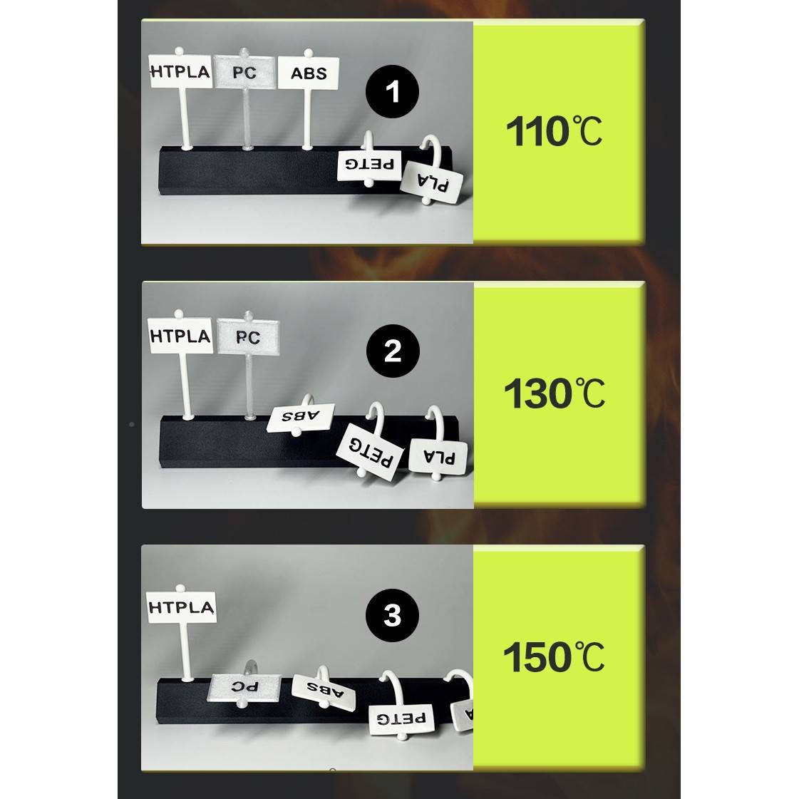 Pl类LymkLer HT-P27325A耐a高新温PLA耗 HT-A-F P打o印机材 ABS无