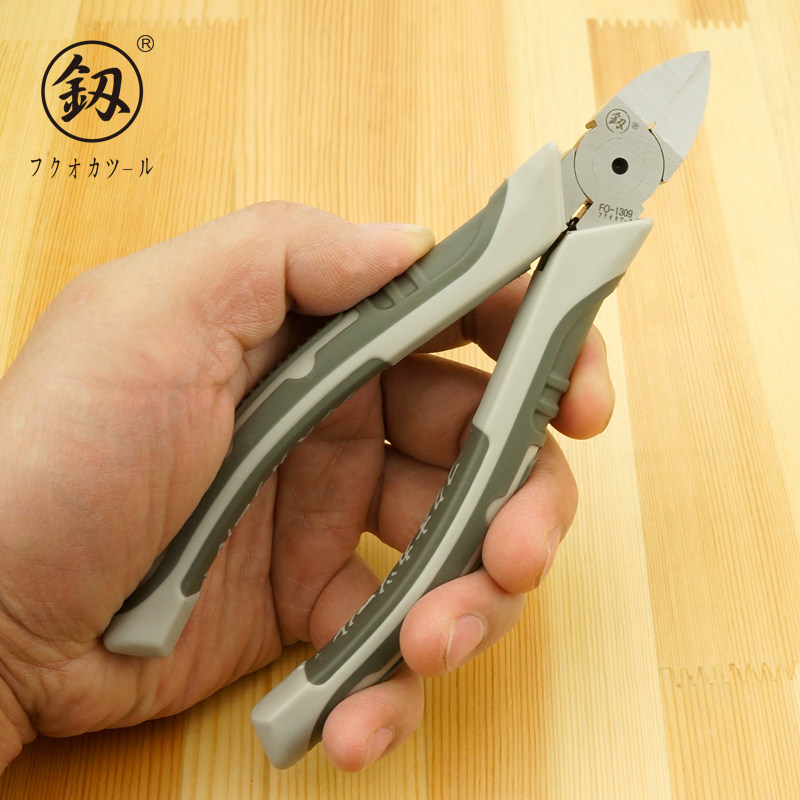 德国品质型水口剪水口p钳 6寸福冈釰牌工具剪塑料浇口平口剪斜口