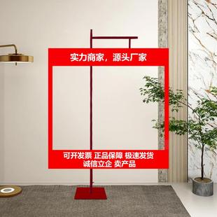 新款婚庆灯笼架子2026户外铁艺红金色引路展示架场景布置装饰道具