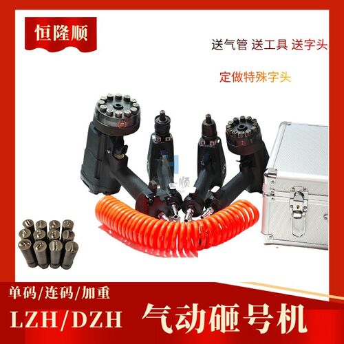 德国品质0气动打码机DZH金y属标牌砸号机工位号打标机手持便携式