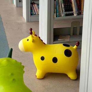 考研战马充气小马坐骑背书神器跳跳马大人可坐防困加厚防爆橡胶马