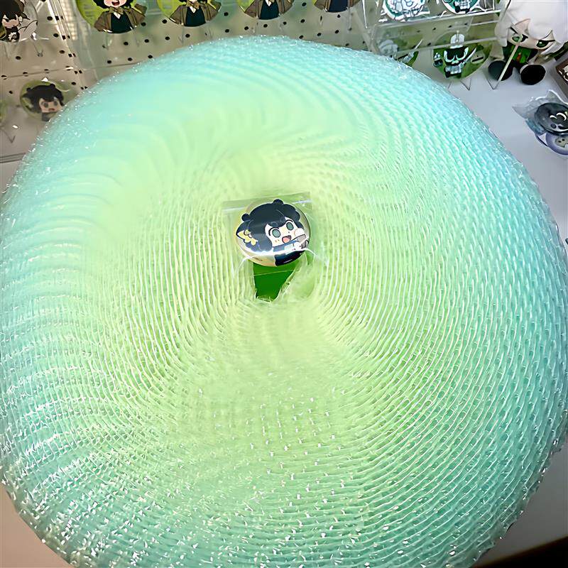 多巴胺爱心气泡膜心形泡沫纸卷吃谷吧唧打包膜谷子开箱特厚泡泡纸