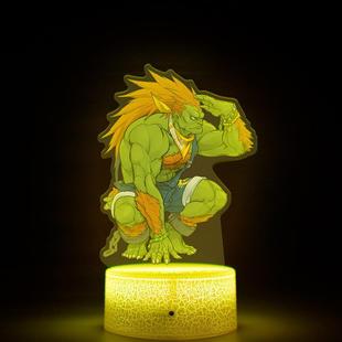 新款街头STREET霸王FIGHTER街霸6格斗游戏周边谷子店小夜灯摆件货