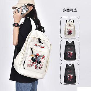 新款卡通动漫蜘蛛侠书包初中生男生小学生男童Spider Man双肩包背