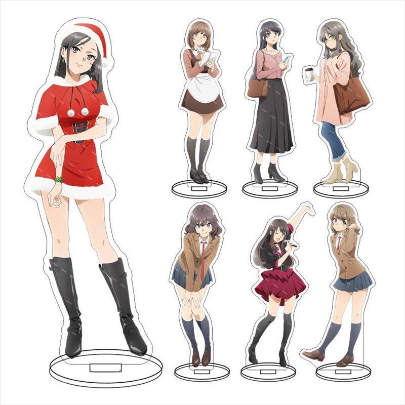 新款亚克力立牌 青春猪头少年不会梦到圣诞服女郎 樱岛麻衣亚克力,模玩/动漫/周边/娃圈三坑/桌游,动漫徽章/立牌,淘宝优惠券,粉丝福利购,淘宝优惠卷