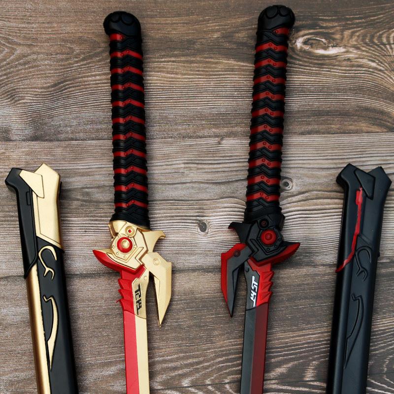 新款守望死神邪鬼Weapons and props PU刀剑 带鞘兵器聚氨酯模型