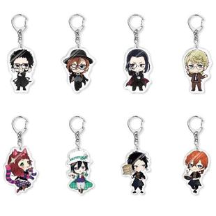 新款动漫亚克力钥匙扣挂件文豪野犬太宰治国木校园创意周边饰品礼