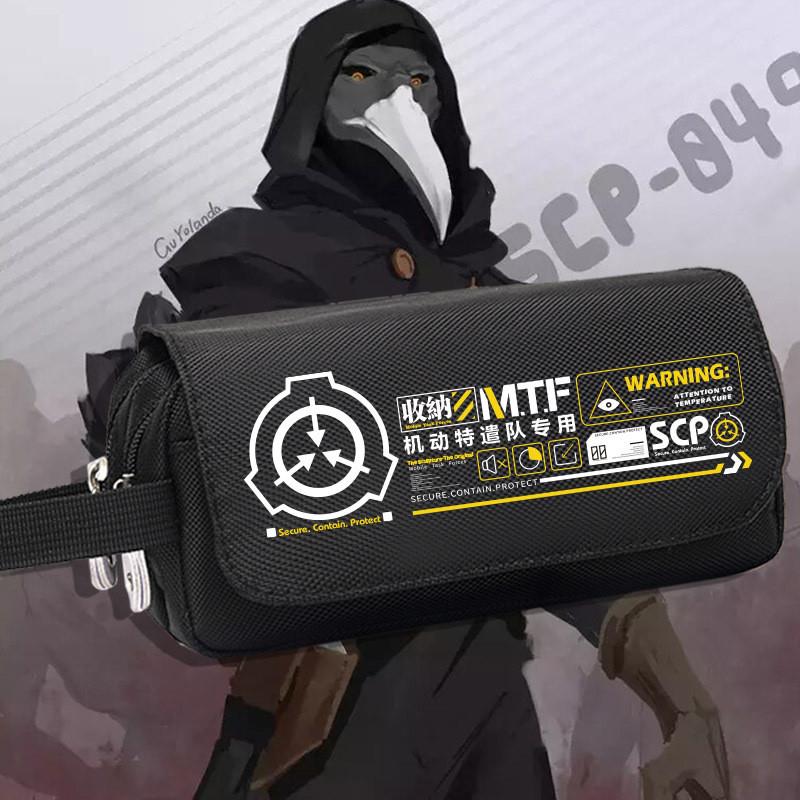 新款SCP2022新款周边时尚文具盒笔袋文具用品休闲校园大容量