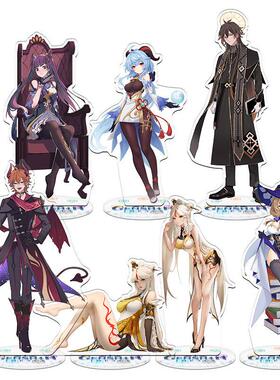 新款无缝夹层精雕Genshin原mpact神游戏周边店精工亚克力精工立牌