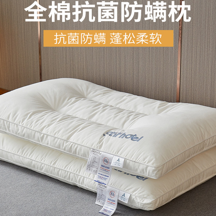 德国枕头枕芯护颈椎助睡眠家用一对装儿童学生宿舍枕单人整2026年