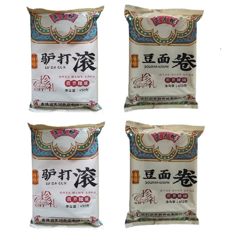 晟打滚东北特驴产打糕豆面卷糯米糍粑糕点老糯北京馿打吉滚儿450g