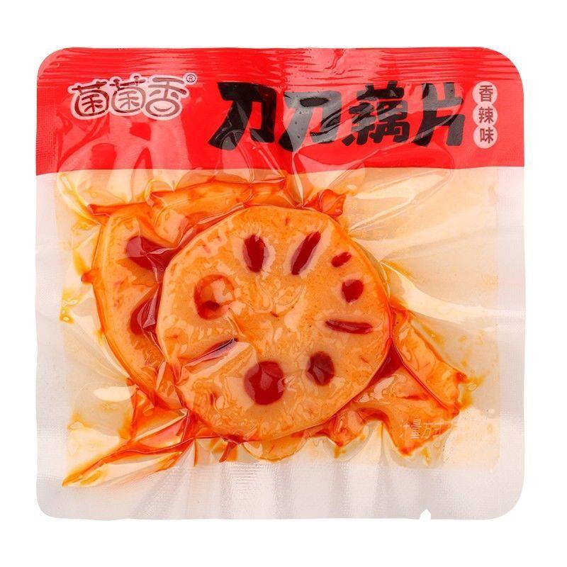 大刀藕黑鸭脆藕丁蔬菜干零食即食休闲解馋刀刀藕片