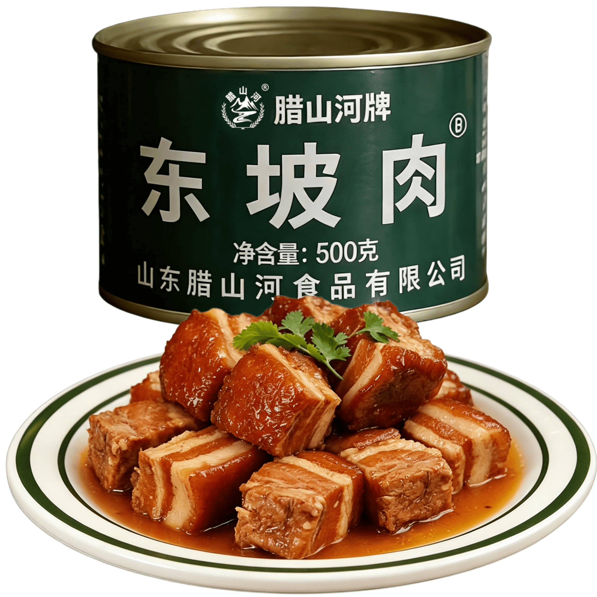 腊山河东坡肉即食罐头500g