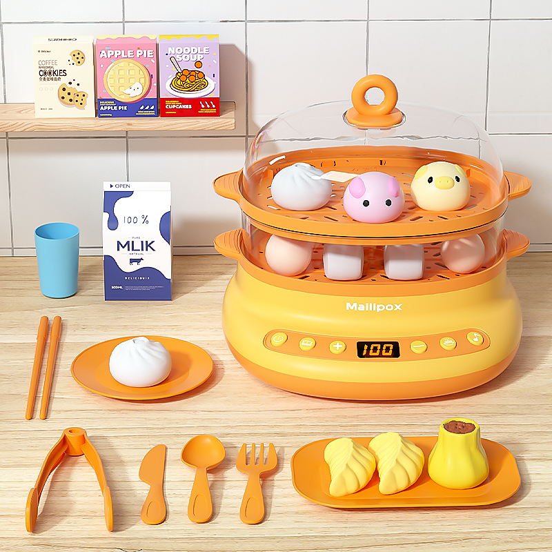 仿真电蒸锅玩具喷雾声光