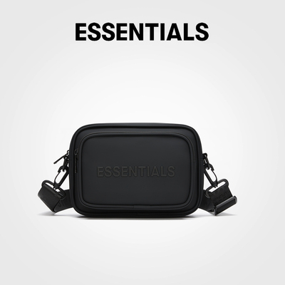 ESSENTIALS官方旗舰店25SS新款LOGO印花斜挎包女户外通勤单肩包男
