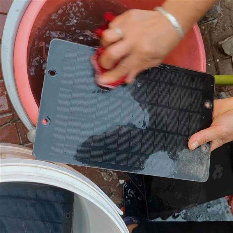 10片共享单车太阳能电池板5V6V手机充电移动照明路灯光伏发电系统
