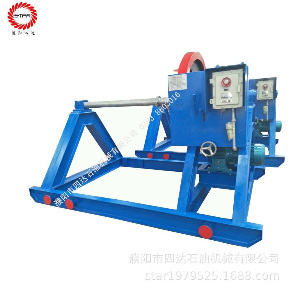 工厂供应钻机钻井大绳收放设备DSJ8-D电动倒绳机 卷绳器