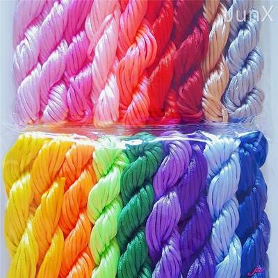中国结线材5号线18色套装1手绳编织材料红绳子手链绳线 diy包邮