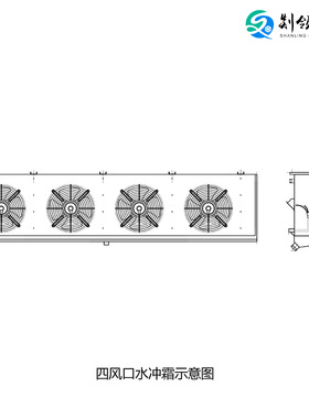 工厂直供 DD30/40 冷库吊顶冷风机 果蔬保鲜肉类水产冷冻冷藏专用