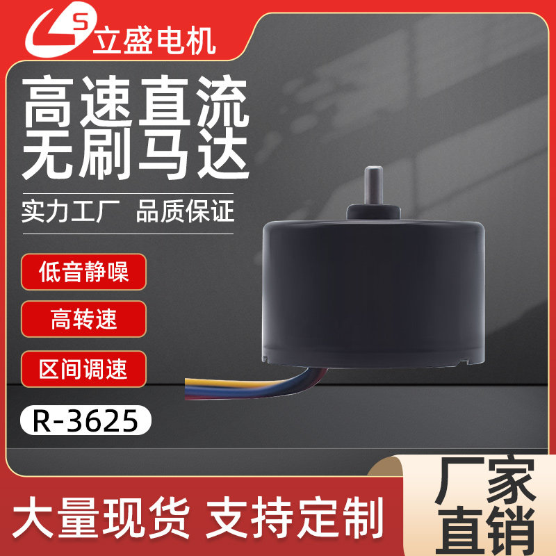 立盛3625无刷高速直流电机