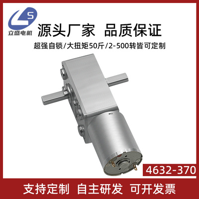 立盛4632-370双轴16mm减速电机